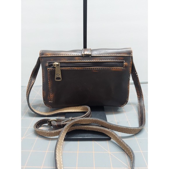Patricia Nash Women's Leather Distressed Crossbody Bag - Picture 3 of 16